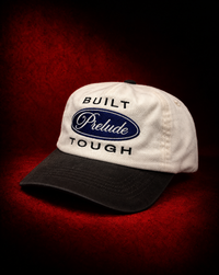 The Built PRELUDE Tough snapback hat: an adjustable, structured cap with bold branding. Finish any streetwear look. Shop PRELUDE hats.