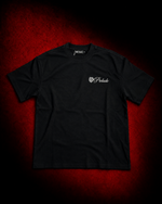 The PRELUDE Essential T-Shirt in black with embroidered branding. A premium everyday tee that works with everything. Shop all colors.