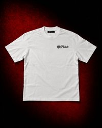 The PRELUDE Essential T-Shirt in white with embroidered branding. A crisp, premium everyday tee that layers with everything. Shop all colors.